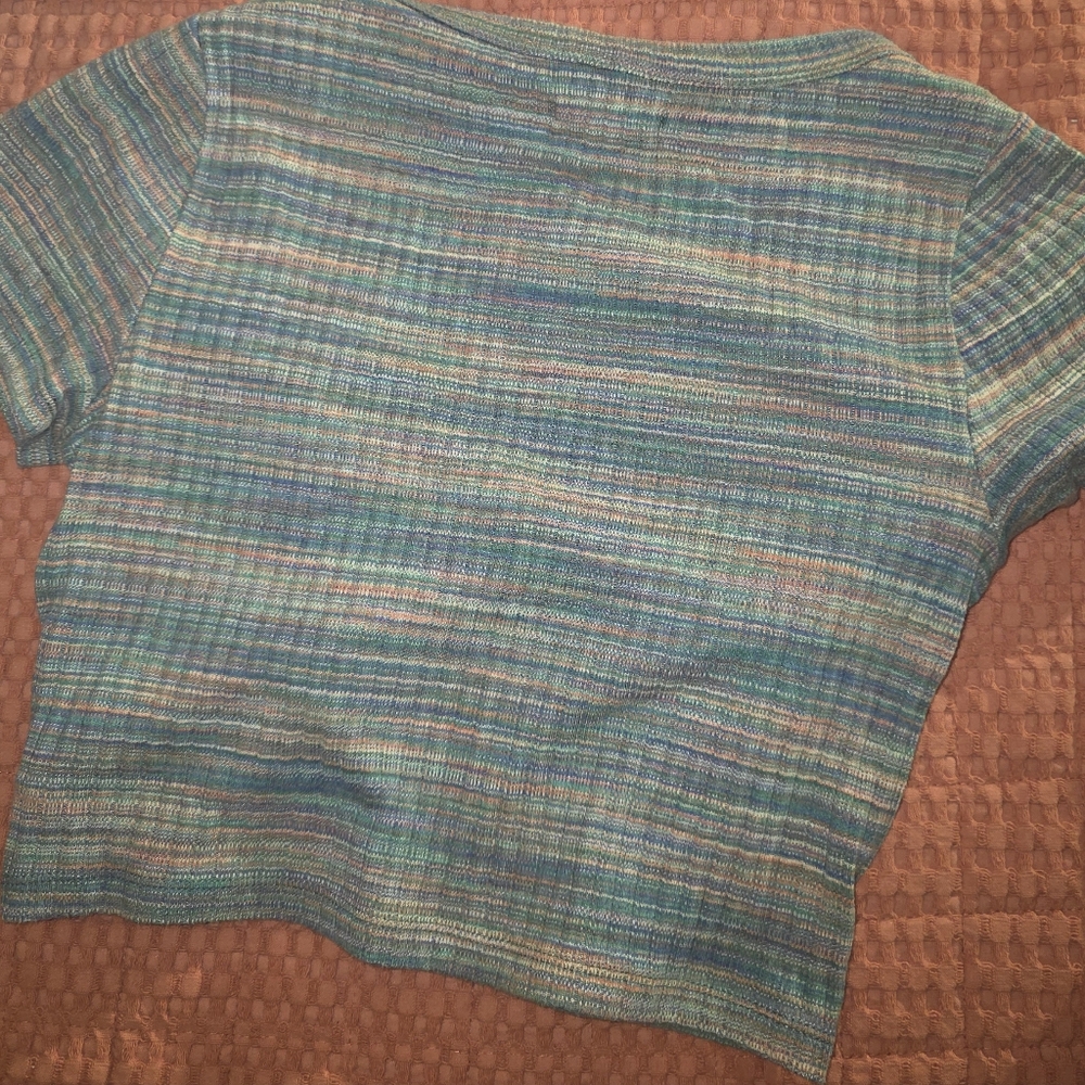 Multicolor crop tee - Picture 2 of 2